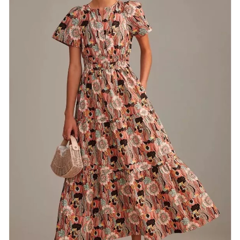 Anthropologie The Somerset Maxi Dress NWT size xxs